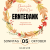 Herzliche Einladung zum Ökumenischen Erntedank in Stein am Sonntag 5. Oktober