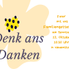 Denk ans Danken - Feier mit uns Familiengottesdienst am 12. Oktober um 10.30 Uhr in Neuenstadt