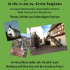 Kirche aus lebendigen Steinen - ökumenischer Gottesdienst zur Hallenkärwe in Roigheim am Sonntag 26. Oktober