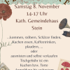 Jetzt ausmisten und anmelden: Flohmarkt in Stein am 08. November