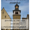 Alles hat seine Zeit - Ökumenischer Gottesdienst zum Stadtfest Neuenstadt 21. Mai 10.30 Uhr Freilichtbühne