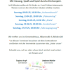 Kinderkirche: mit Gesang, Spaß und Spiel durchs Kirchenjahr