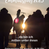 da bin ich mitten unter ihnen - Emmausgang in Stein