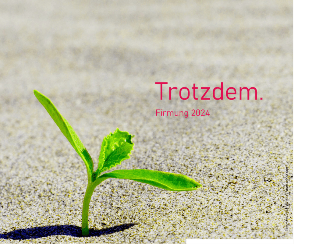 Firmung 2324 Motto Trotzdem Kommunion